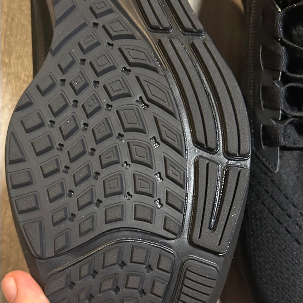 Nike Air Zoom Pegasus 38 Black Athletic Shoes - Picture 6 of 10